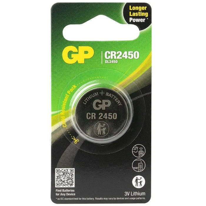 GP CR2450 1 pièce