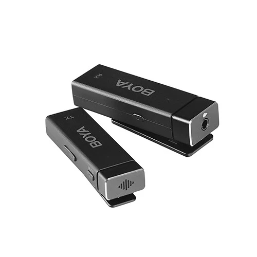 Boya sans Fil Microphone 1 RX-4TX TRRS-TRS
