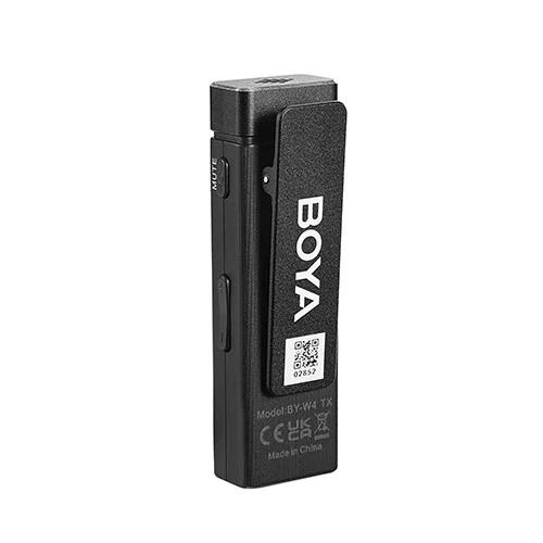 Boya sans Fil Microphone 1 RX-4TX TRRS-TRS