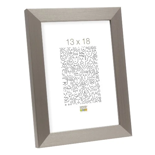 Deknudt Cadre photo en couleur argent 20x30 S41VD1
