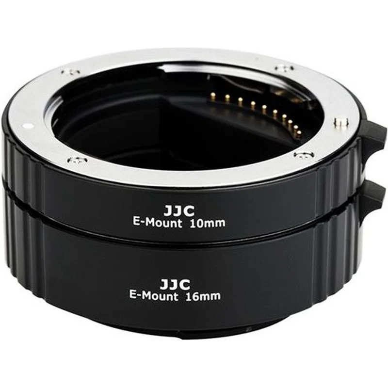 JJC Jeu de bagues d'espacement Sony E 10mm / 16mm
