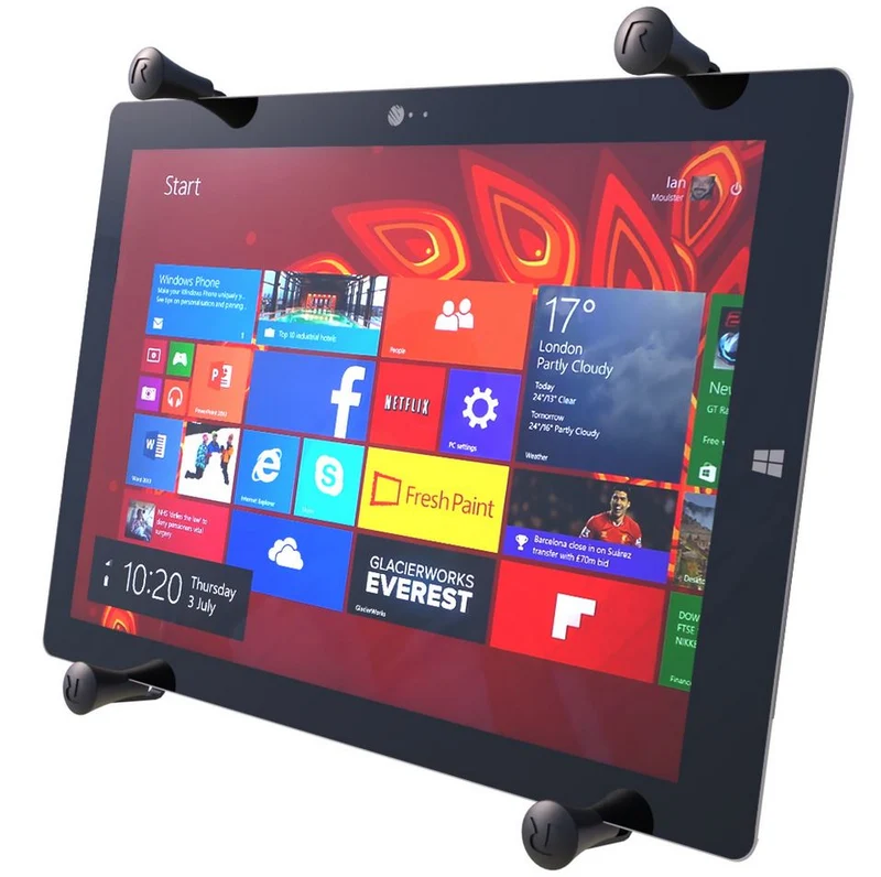 RAM RAM-HOL-UN11U Support Universel X-Grip Pour Tablettes 12"/iPad Pro