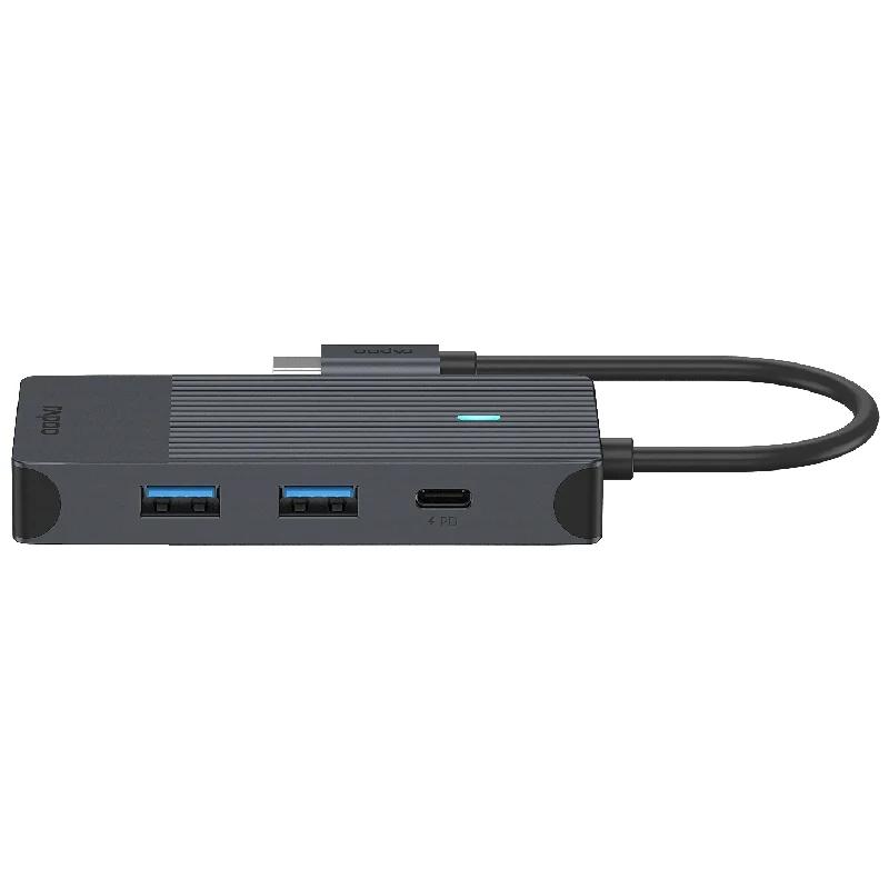 Rapoo Adaptateur multiport USB-C, 4-en-1
