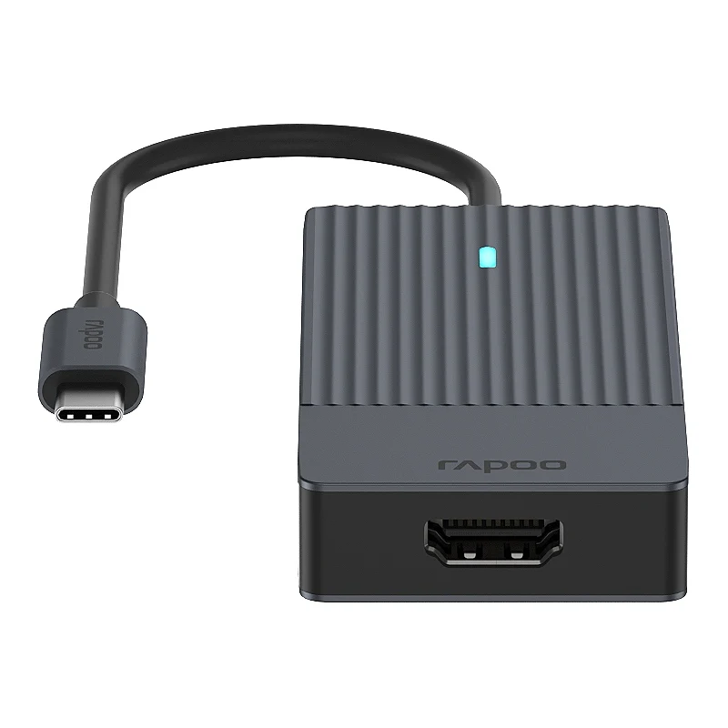 Rapoo Adaptateur multiport USB-C, 4-en-1