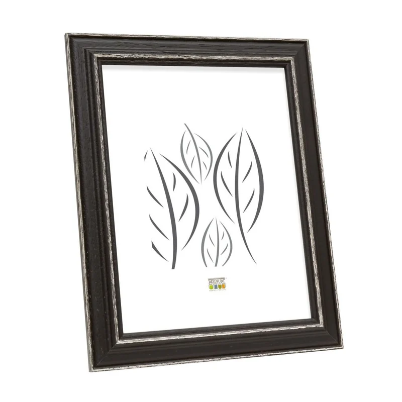 Deknudt Cadre photo noir avec accent naturel 10x15 S221F2