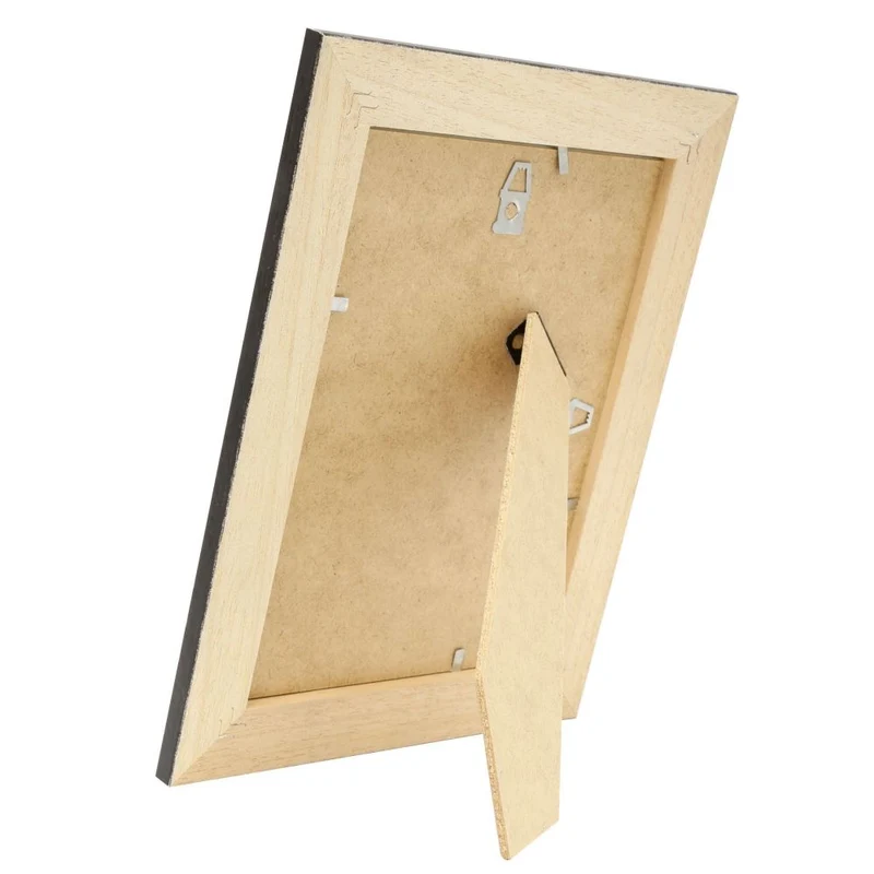 Deknudt Cadre photo noir avec accent naturel 10x15 S221F2