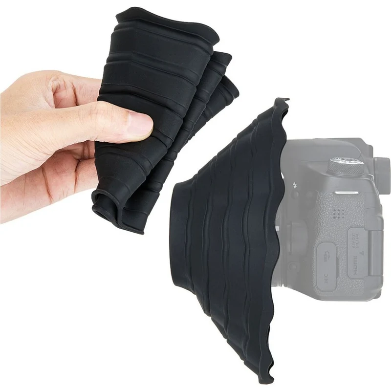 JJC LH-ARL Pare-soleil en silicone 73-88mm
