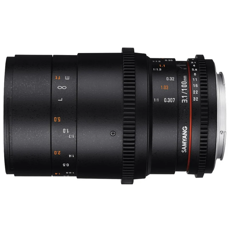 Samyang 100mm T3.1 VDSLR Macro Canon OUTLET