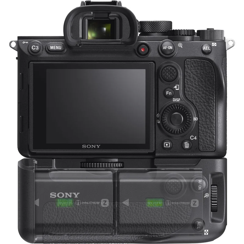 Sony Batterie verticale / poignée pour A7R Mark IV, A9 mark II et A1 (VG-C4EM)