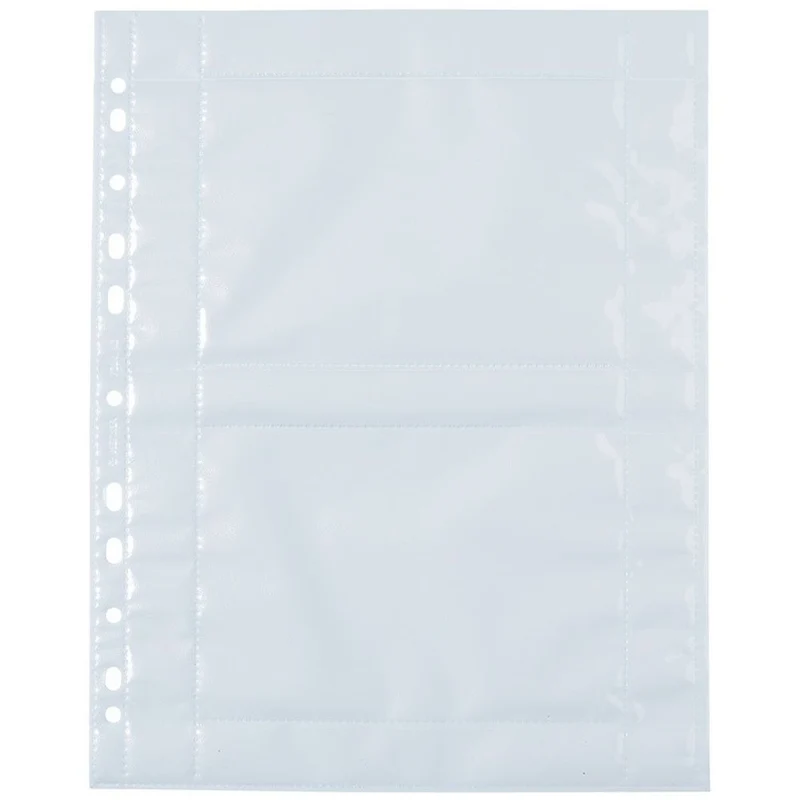 Herma pochettes transparentes blanches 10x15 horizontales 10 pcs.