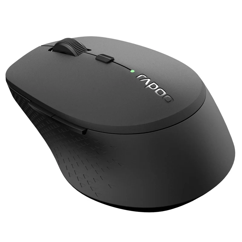 Rapoo Souris Laser Sans Fil M300 Multimode Silencieuse - Gris Foncé