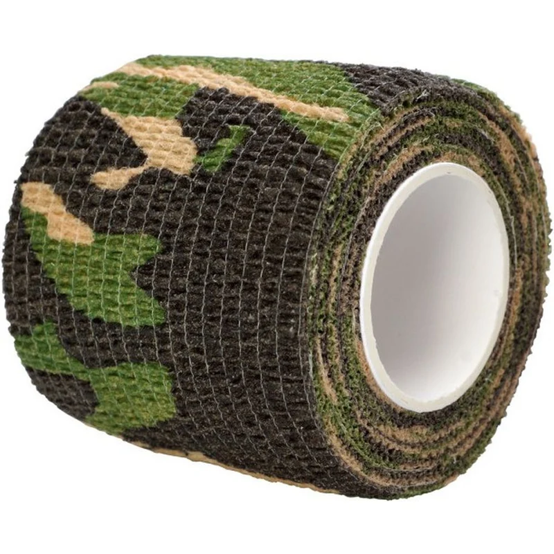 BIG Ruban de camouflage tache camouflage vert 5 cm x 2,5 m