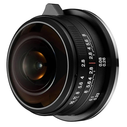 Laowa 4mm f / 2.8 MFT Fisheye circulaire pour MFT