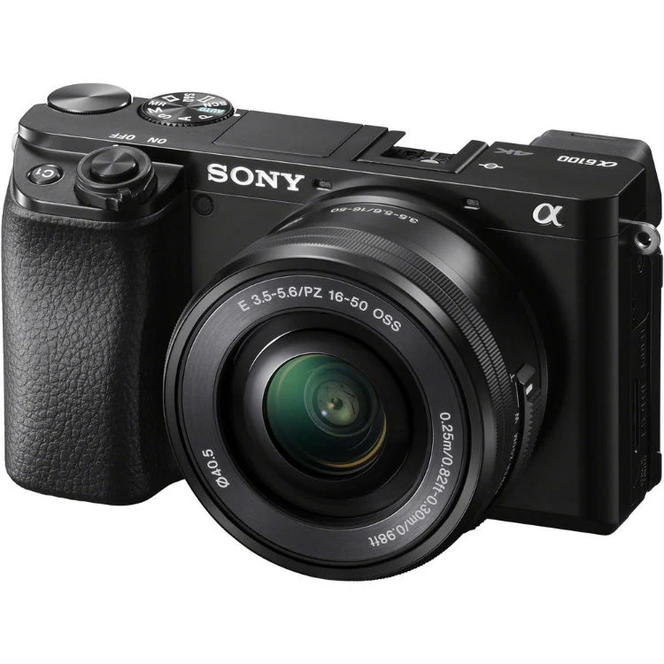 Sony Boîtier Alpha 6100 noir + 16-50mm f/3.5-5.6 PZ OSS II