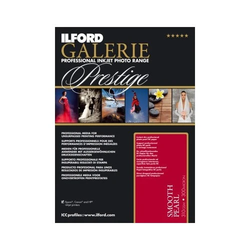 Ilford Prestige Lisse Nacré 310 g 10 x 15 100 Feuilles