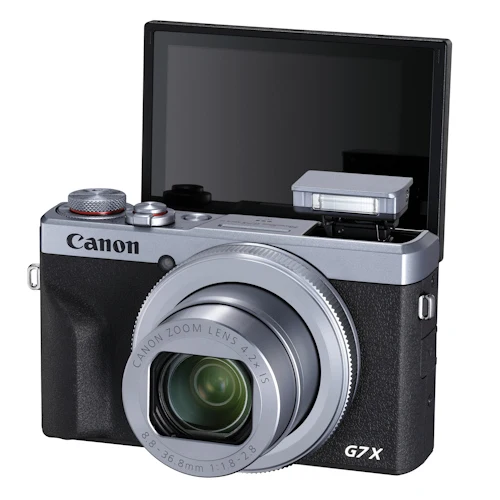 Canon Powershot G7X Mark III Kit batterie argent
