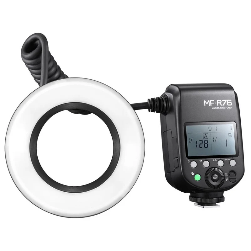 Godox MF R76C TTL Flash annulaire macro Canon