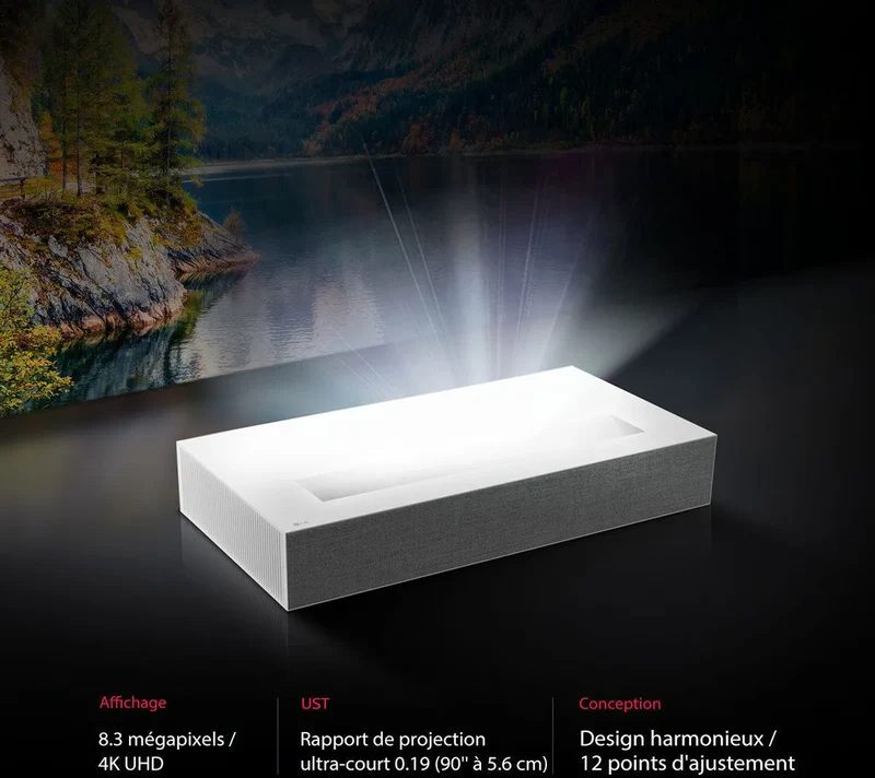 LG Electronics HU85LS Blanc