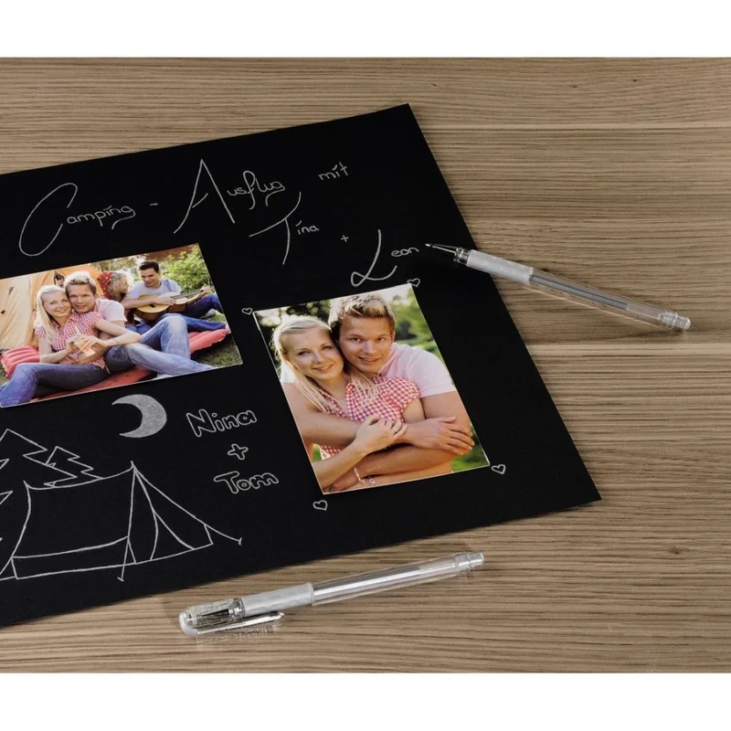 Hama Stylo créatif "Hybrid Gel Poignée", argent IP12