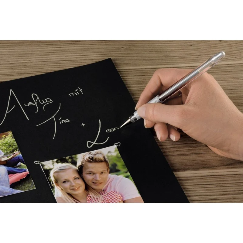 Hama Stylo créatif "Hybrid Gel Poignée", argent IP12