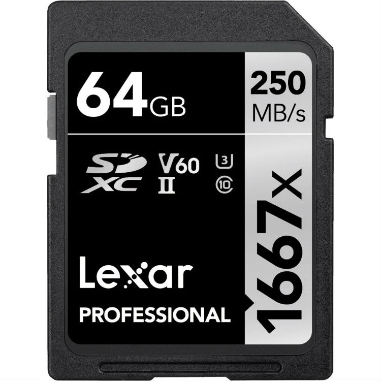 Lexar SDXC Professional 64 Go 1667x UHS-II