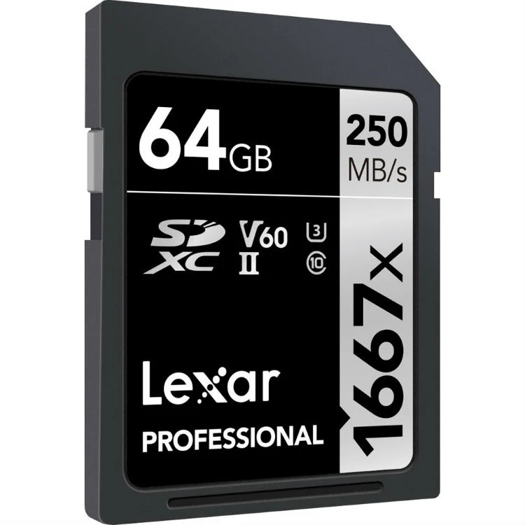 Lexar SDXC Professional 64 Go 1667x UHS-II