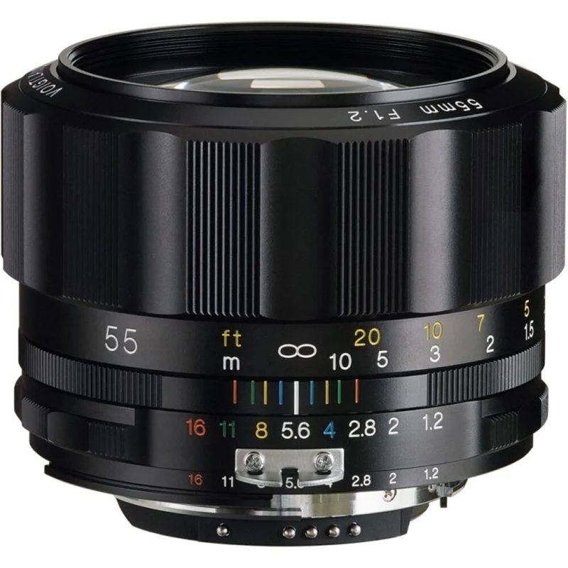 Voigtländer Nokton 55mm f/1.2 SLII-S Nikon Ai-S (CPU) Noir Objectif