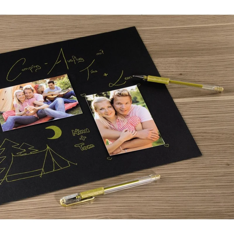 Hama Stylo créatif "Hybrid Gel Poignée", doré