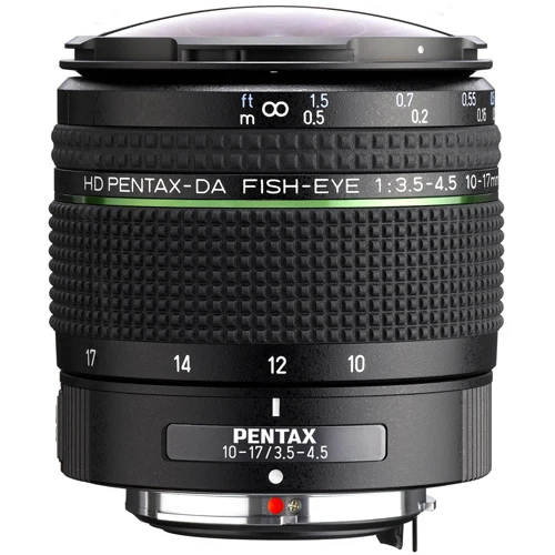 Pentax 10 - 17mm HD DA f / 3.5 - 4.5 ED fisheye