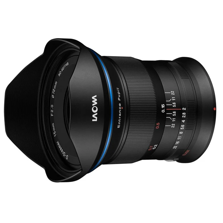 Laowa 15mm f / 2 ZERO-D Objectif pour Nikon Z