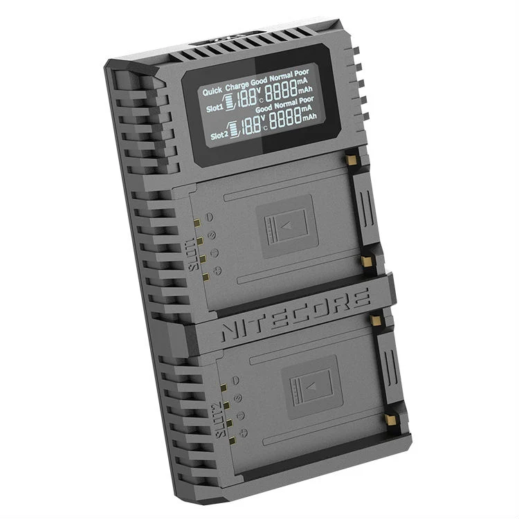 Nitecore FX2 Pro Double chargeur pour Fujifilm NP T125