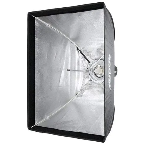 Godox Boîte à lumière parapluie Bowens 60 x 90 avec grille