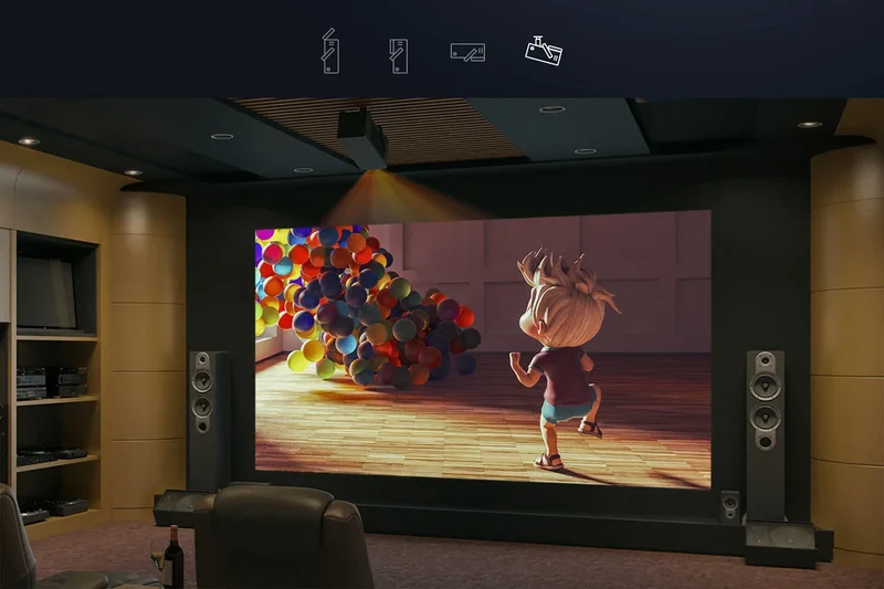 LG Electronics HU80KG Noir
