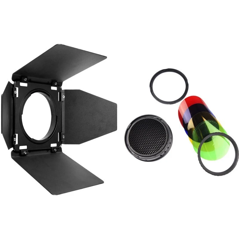 Godox Honey Comb Barndoor Color Set AD400