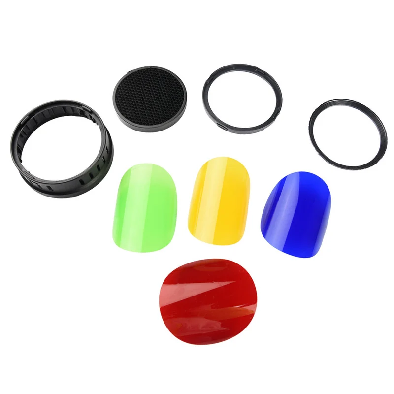 Godox Honey Comb Barndoor Color Set AD400