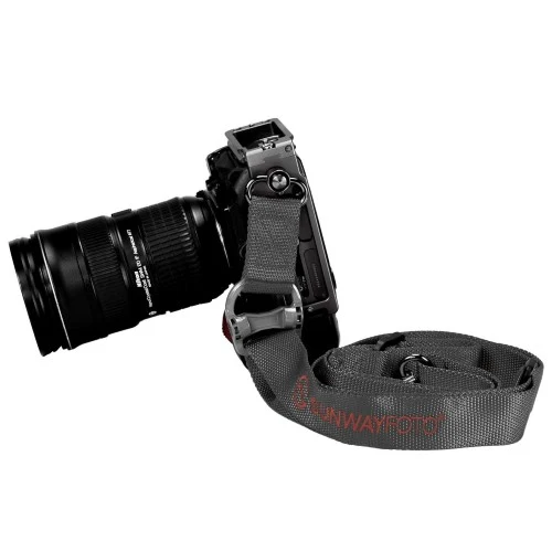 Sunwayfoto Sangle pour appareil photo Noir STR-01-B