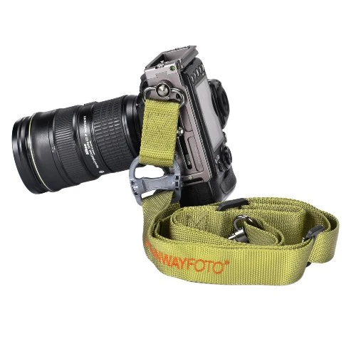 Sunwayfoto Sangle pour appareil photo Vert olive STR-01-G