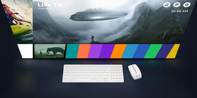 LG Electronics HU80KSW Blanc