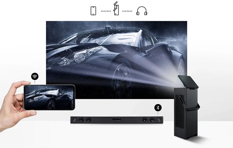 LG Electronics HU80KSW Blanc