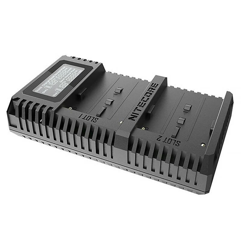 Nitecore Chargeur double USN Pro pour Sony NP série F