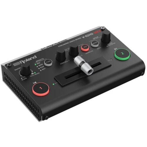 Roland V-02HD MK II Mélangeur vidéo en streaming