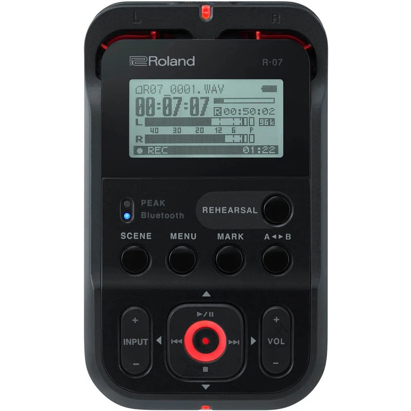 Roland R07 B Enregistreur de terrain noir