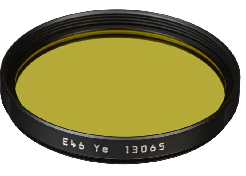 Leica Filtre Jaune E 46 Noir 13065