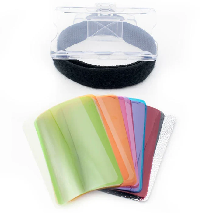 Caruba Speedlite Kit de gel de couleur