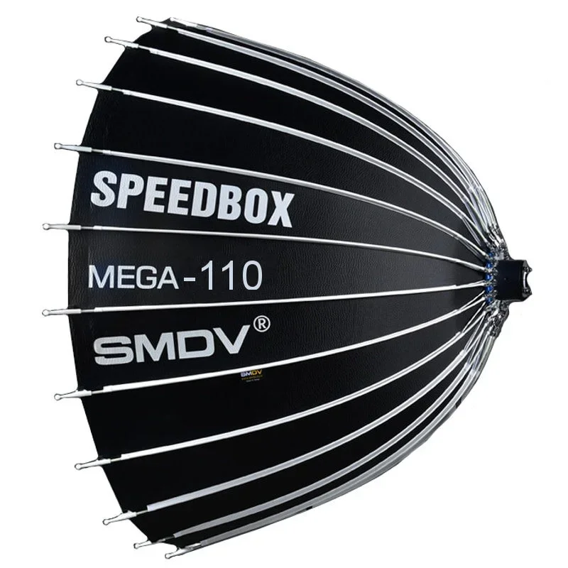 SMDV Bowens Mount pour Speed Box Mega 110cm Blanc
