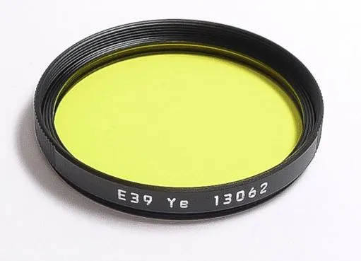 Leica Filtre Jaune E 39 Noir 13062