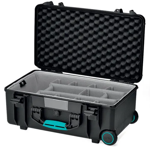 HPRC 2550W wheeled avec Second Skin noir/bleu bassano