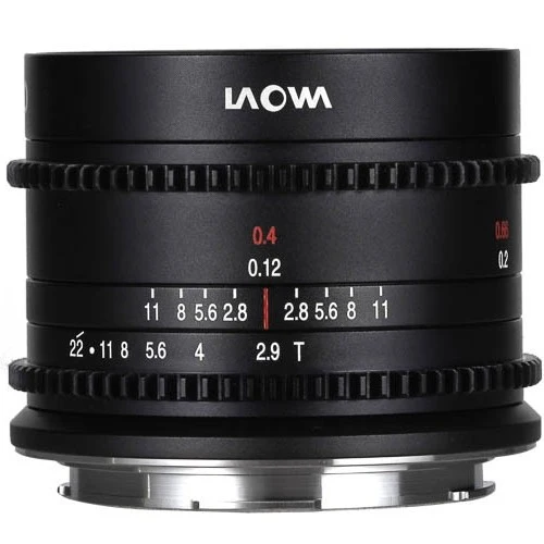 Laowa 9mm T2.9 Zero-D Cine Objectif - Monture L