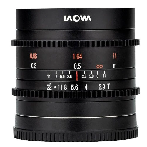 Laowa 9mm T2.9 Zero-D Cine Objectif - Monture L