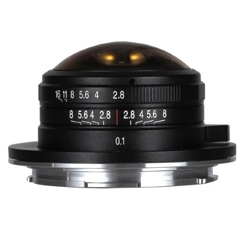 Laowa 4mm f/2.8 Circular fisheye Objectif - Nikon Z